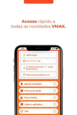 Minha VMAX android App screenshot 1